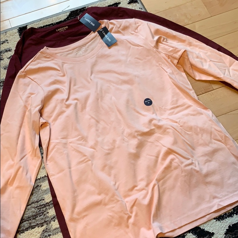 NWTs Land’s End Shaped Fit Long-sleeve
